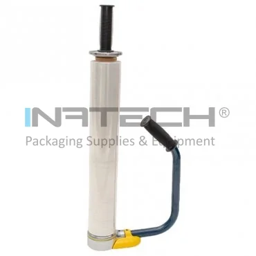 Металлический диспенсер для стрейч-пленки, ручное использование, материал - металл, цвет - желтый