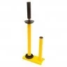 Dispenser Metalic Pentru Folie Stretch Utilizare Manuala, Material Metal, Culoare Galben-Folie Stretch, Legare Si Paletizare