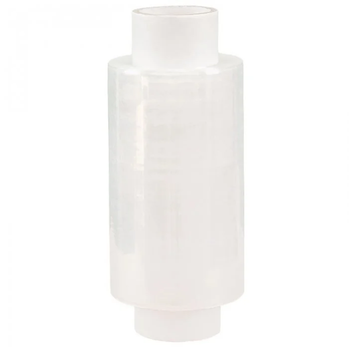 Folie Stretch Minirole Lungime 100 m, Latime 100 mm, Utilizare Manuala, Grosime 23 my, Culoare Transparent, Diametru Tub 38 m...