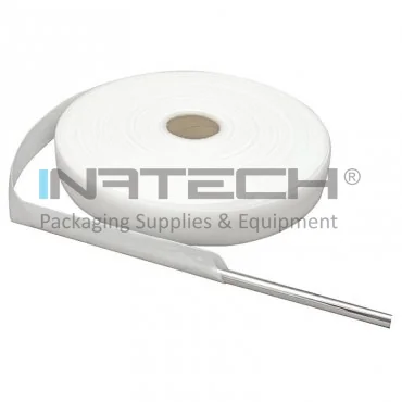 Полиэтиленовая трубчатая плёнка длиной 125 м, ширина трубы 60 мм, толщина ПЭТ мм / ПЭТ плёнка HDPE 2 + HDPE 10 мкм, 2 слоя, цвет белый.