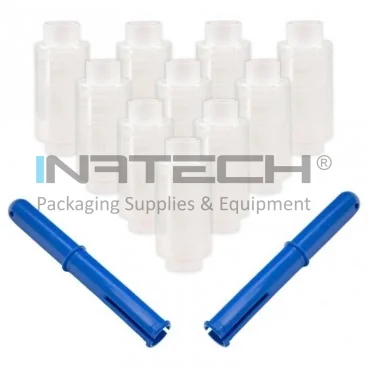 Стартовый набор 10 мини-рулонов стрейч-пленки Длина 100 м, Ширина 100 мм, Диспенсер DA, 2, Толщина 23 мкм, Цвет Прозрачный, Рулонов/Пакет 10