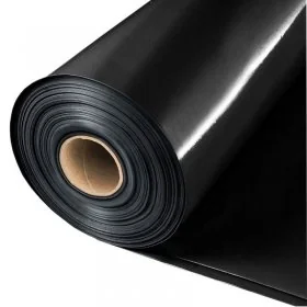Folie Polietilena Pentru Constructii, 100 my Latime 4.2 m, Grosime 100 my, Greutate 53 kg, Culoare Negru / Gri / Verde-Produs...