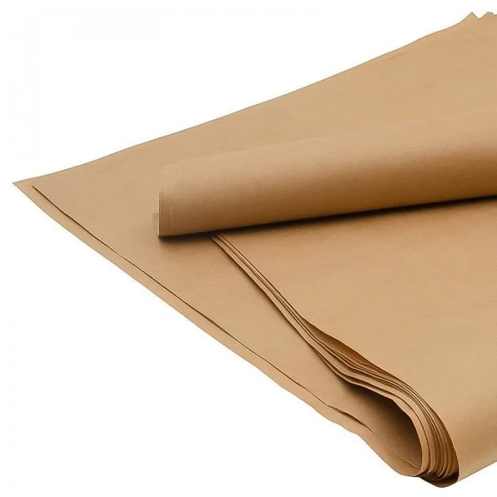 Hartie Kraft Formate Lungime 1000 mm, Latime 600 mm, Densitate 70 g/mp, Culoare Natur, Buc / Pachet 235-Hartie Pentru Ambalare