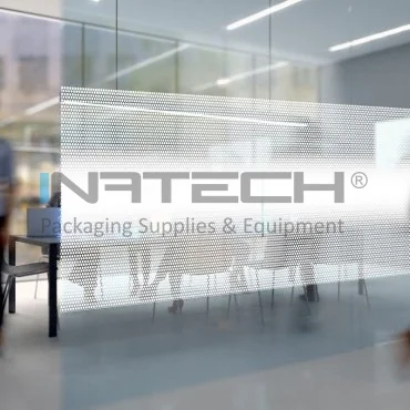 Folie Sablare Decorativa Aspect Inghetat, Lungime 30.5 m, Latime 1.52 m, Grosime 40 my, Aplicatie Interior