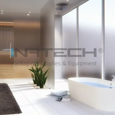 Folie Sablare Cu Efect Mat Aspect Inghetat, Lungime 5 m, Latime 1.52 m, Grosime 100 my, Aplicatie Interior