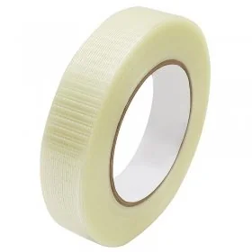 Banda Adeziva Ranforsata Lungime 50 m, Latime 25 mm, Culoare Transparent, Tip Ranforsare Bidirectional-Benzi Adezive Uz Indus...