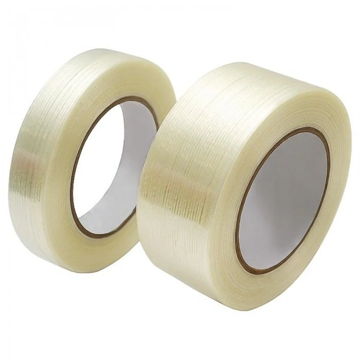 Banda Adeziva Cu Fibra De Sticla Lungime 50 m, Latime 25 mm, Culoare Transparent, Tip Ranforsare Longitudinal-Benzi Adezive U...