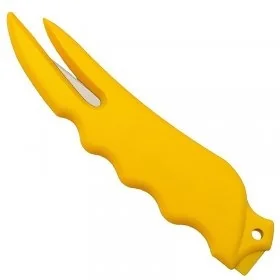 Cutter Multifunctional Utilizare Medie, Lama Metal, Culoare Galben, Suport Plastic-Accesorii Depozit