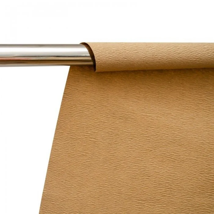 Hartie Creponata Kraft Pentru Ambalare 130 g/mp Lungime 8 m, Latime 100 mm, Densitate 130 g/mp, Material Hartie reciclata, Cu...
