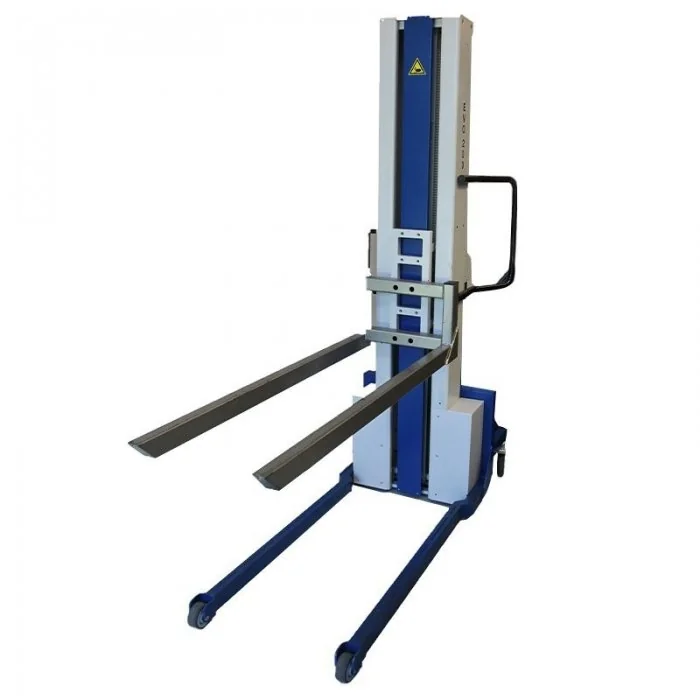 Elevator Mobil Cu Furca 610 mm x 405 mm Dimensiune suport 610 x 405 mm, Inaltime de ridicare 2000 mm, Greutate Maxima 80 kg, ...