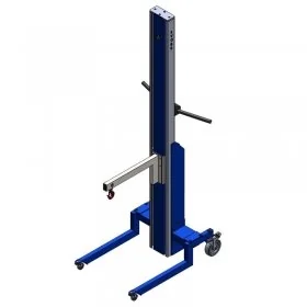 Elevator Mobil Cu Suport Macara Si Carlig 480 x 210 mm Dimensiune suport 480 x 210 mm, Inaltime de ridicare 1500 mm, Greutate...