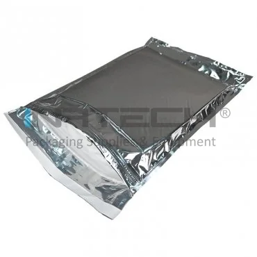 Термоизоляционный пакет Medi Zip Pack, встроенная опция евтектического геля, размеры 250 х 350 мм, серебристый цвет, тип без геля.