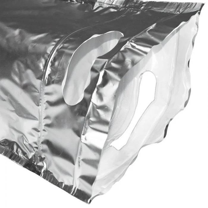 Punga Termoizolanta Cu Fermoar Isothermal Pouch Dimensiuni 200 X 250 mm, Clapeta 70 mm, Culoare Argintiu, Tip Doar Zip-Pungi ...