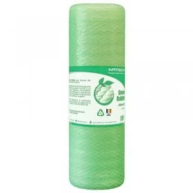 Folie Cu Bule Mici Eco Friendly, 300 mm x 50 m, 60 my Lungime 50 m, Latime 300 mm, Straturi 2, Grosime 60 my, Culoare Verde-F...
