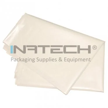 Мешки и чехлы для вытяжки коллекторов, толщина 20 мкм, размеры (630 + 2 х 200) х 650 мм, материал - первичный LDPE, прозрачные, 10 штук в упаковке