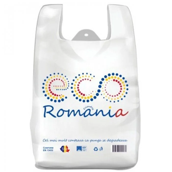 Pungi Biodegradabile Tip Maiou Pliu 2 x 60 mm, Dimensiuni 260 x 450 mm, Grosime 18 my, Rezistenta 4 kg, Buc / Pachet 500-Pung...