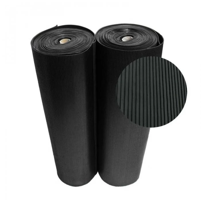 Banda Adeziva Antialunecare Cu Nervuri Lungime 18.3 m, Latime 100 mm, Culoare Negru, Buc / Pachet 10-Benzi Adezive Antialunecare