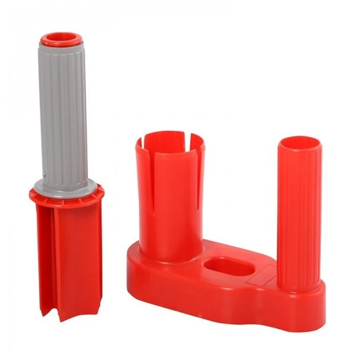 Dispenser Plastic Pentru Folie Stretch Denumire Dispenser Mini, Utilizare Manuala, Material Plastic, Culoare Rosu / Albastru-...
