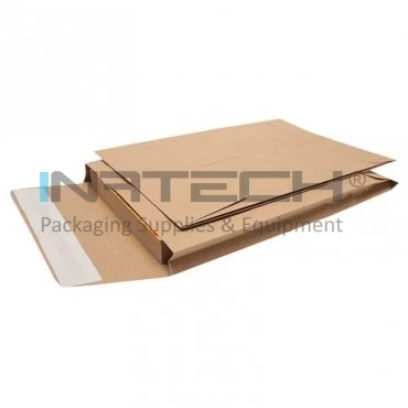 Plic Cu Burduf Adeziv Siliconic, Dimensiuni 250 x 353 mm, Burduf 50 mm, Culoare Maro, Tip B4, Buc / Pachet 250