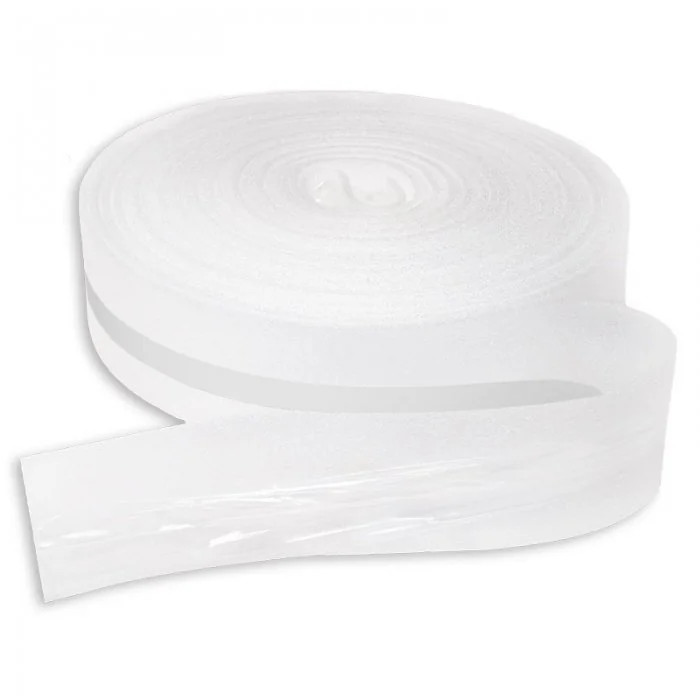 Banda Perimetrala Cu Fusta Lungime 40 m, Latime 150 mm, Adeziv DA, Grosime 8 mm, Culoare Gri, Buc / Pachet 4-Folie Si Placa P...