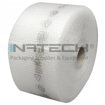 Воздушно-пузырьковая пленка тубусного типа шириной 100 мм, длиной 20 м, толщиной 60 мкм, прозрачного цвета