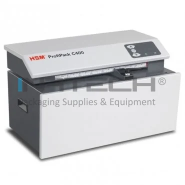 Картонный дробилка HSM ProfiPack Модель HSM C400, Ширина Картона 415 мм, Толщина Картона 10 мм, Скорость Резки 135 мм/с, Мощность 700 Вт, Пылесос НЕТ