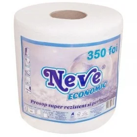 Prosop Hartie, Alb, 2 Straturi, Uz Casnic Lungime 80.5 m, Latime 200 mm, Straturi 2, Numar foi 350-Consumabile Hartie