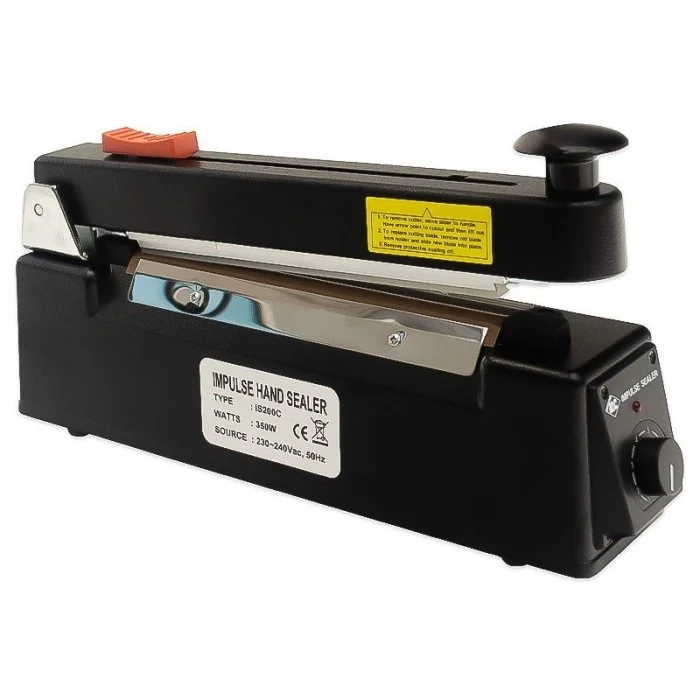 Aparat De Sigilat Pungi Cu Cutter Latime 400 mm, Grosime Maxima Sigilare (my) 300, Putere 750 W, Cutter DA-Masini Si Consumab...