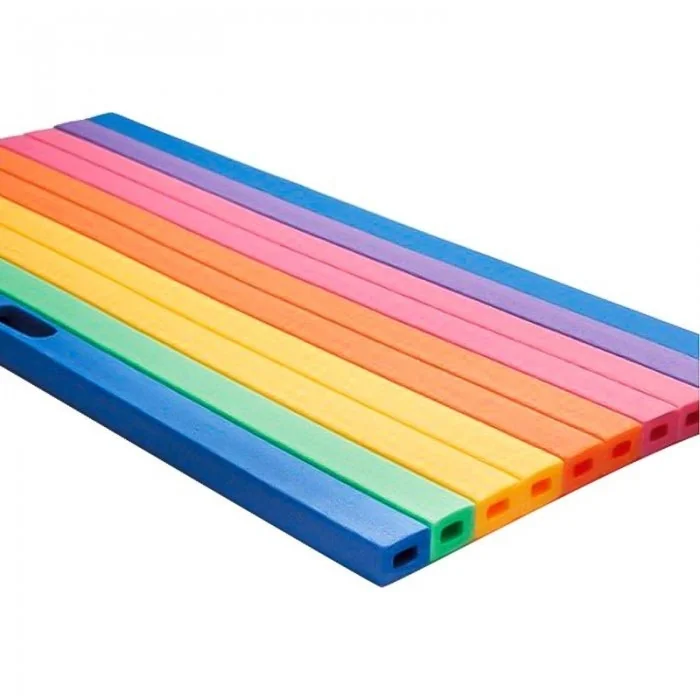 Placi Din Spuma Multifunctionale Lungime 900 mm, Latime 420 mm, Grosime 30 mm, Culoare Curcubeu-Sport Si Agrement