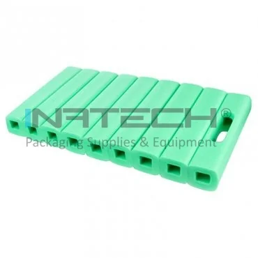 Placi Din Spuma Multifunctionale Lungime 390 mm, Latime 200 mm, Grosime 43 mm, Culoare Verde