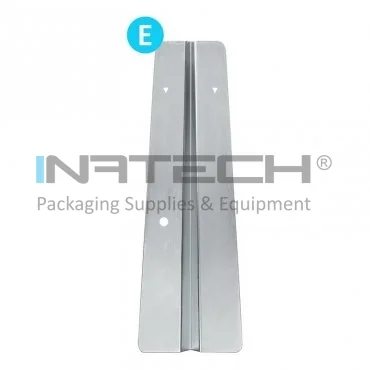 Металлическое листовое изделие для машины для упаковки жилетов модель M/T, Название Кронштейн E, Материал Металл, Съемный кронштейн