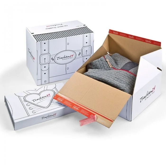 Cutii Cu Autoformare Si Autosigilare ColomPac ® Lungime 184 mm, Latime 149 mm, Inaltime 127 mm, Sistem Inchidere 2 x Banda Du...