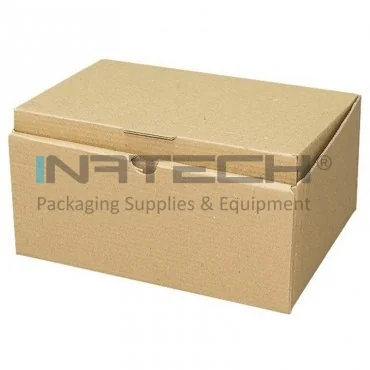 Коробки с автоформированием CO3 Длина 210 мм, Ширина 150 мм, Высота 100 мм, Цвет Натур, Тип картон CO3 Микроволна