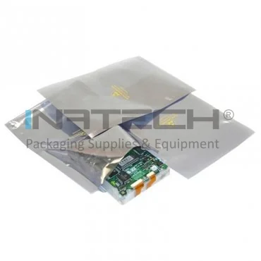 Антистатические пакеты ESD Размеры мм (длина x ширина) 100 x 150, Толщина 80 мкм, Цвет Прозрачный, Количество в упаковке 50 шт.