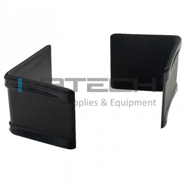 Пластиковые углы для ленты PP, наружная ширина 37,3 мм, внутренняя длина 28,3 мм, ширина направляющей ленты 21 мм, шт / пакет 2500