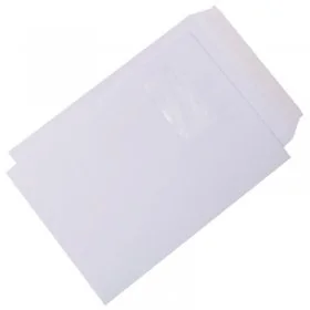 Plic Cu Fereastra Adeziv Siliconic, Dimensiuni 229 x 324 mm, Dimensiune Fereastra 50 x 100 mm, Pozitie Fereastra Stanga, Culo...