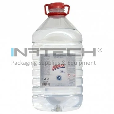 Антисептический гель для рук, вида - гель, количество - 1 шт., объем - 5 литров, цвет - прозрачный.