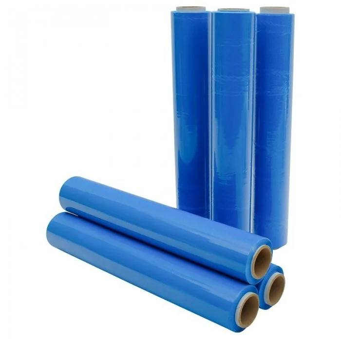 Folie Stretch Uz Manual Colorata Latime 500 mm, Grosime 23 my, Greutate 1.5 kg, Culoare Albastru, Greutate Tub 0.3 kg, Buc / ...