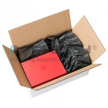 Hartie Kraft Pentru Sistem Paper Plus Papillon Lungime 320 m, Latime 200 mm, Straturi 2, Material Hartie Kraft, Gramaj 80/80 gr/mp, Culoare Negru