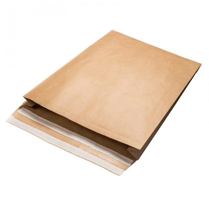 Plic Curierat Din Hartie Cu Autosigilare Pliu 140 mm, Dimensiuni 300 x 550 mm, Gramaj 100 gr/mp, Culoare Natur, Buc / Pachet ...