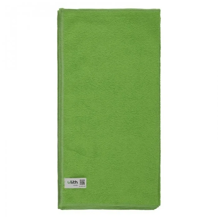 Lavete Microfibra Multicolor, 40 x 40 cm, Set 10 bucati Dimensiuni 40 x 40 cm, Culoare Verde, Greutate 210 gr/m2, Buc / Pache...