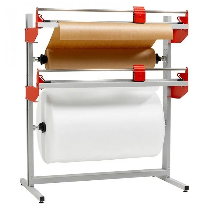 Dispenser Fix Pentru Ambalare, Suport 2 Role, Cu Sistem De Taiere Diametru maxim role 900 mm, Latime maxima role 1050 mm, Lat...