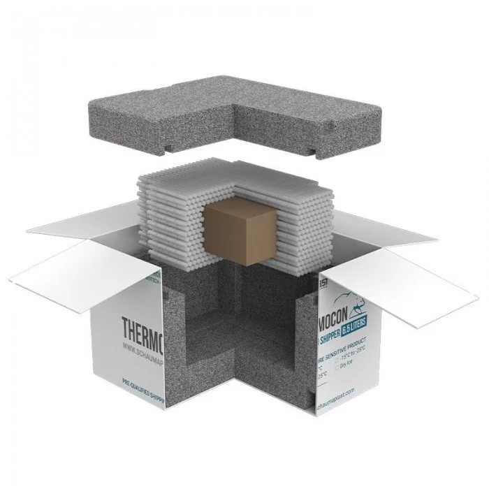 Cutii Termoizolante Pentru Expedieri In Conditii De Temperatura Controlata, Utilizare Cu Gheata Carbonica Dimensiune Interioa...