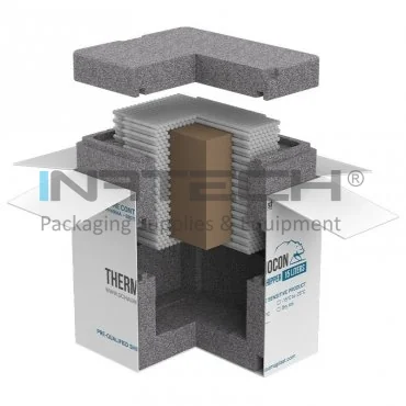 Cutii Termoizolante Pentru Expedieri In Conditii De Temperatura Controlata, Utilizare Cu Gheata Carbonica Dimensiune Interioara 283 X 193 X 305 mm, Dimensiune Exterioara 575 X 495 X 595 mm, Volum Litri 15, Timp validare, zile 5 +