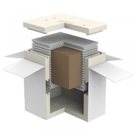 Cutii Termoizolante Pentru Expedieri In Conditii De Temperatura Controlata, Utilizare Cu Gheata Carbonica Dimensiune Interioa...