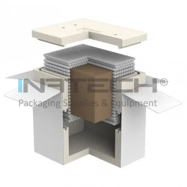 Cutii Termoizolante Pentru Expedieri In Conditii De Temperatura Controlata, Utilizare Cu Gheata Carbonica Dimensiune Interioara 521 X 388 X 260 mm, Dimensiune Exterioara 725 X 600 X 570 mm, Volum Litri 53, Timp validare, zile 8