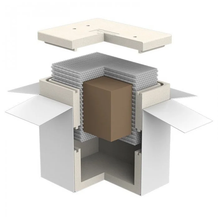 Cutii Termoizolante Pentru Expedieri In Conditii De Temperatura Controlata, Utilizare Cu Gheata Carbonica Dimensiune Interioa...