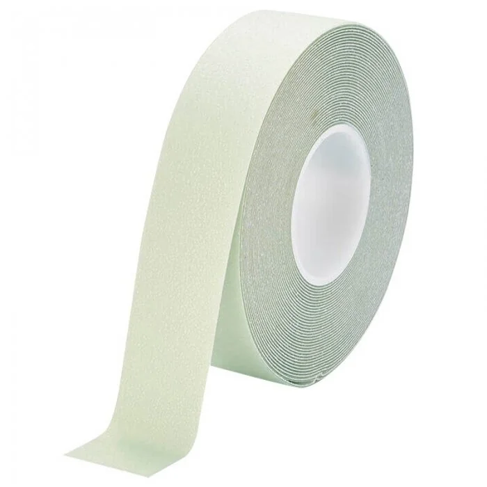 Banda Adeziva Antialunecare Fluorescenta Lungime 50 m, Latime 50 mm, Culoare Fluorescent, Tip Super, Buc / Pachet 10-Benzi Ad...
