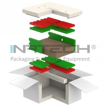 Термоизолированные коробки для доставки при контролируемой температуре, окружающая среда +15°C - +25°C, внутренние размеры 580 х 390 х 105 мм, внешние размеры 725 х 600 х 412 мм, объем 24 литра, срок действия 4 дня.