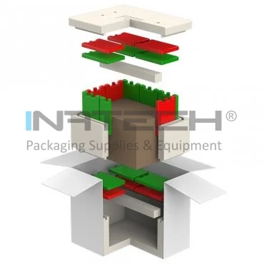 Термоизоляционные коробки для отправки при контролируемой температуре, окружающей среды +15°C - +25°C Внутренний размер 521 X 388 X 260 мм, Внешний размер 725 X 600 X 570 мм, Объем литров 53, Время валидации, дни 4